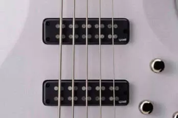 500 Series 5 String Electric Bass - Translucent White